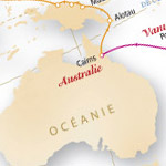 Poster Tour du Monde Les Croisières Notre Temps